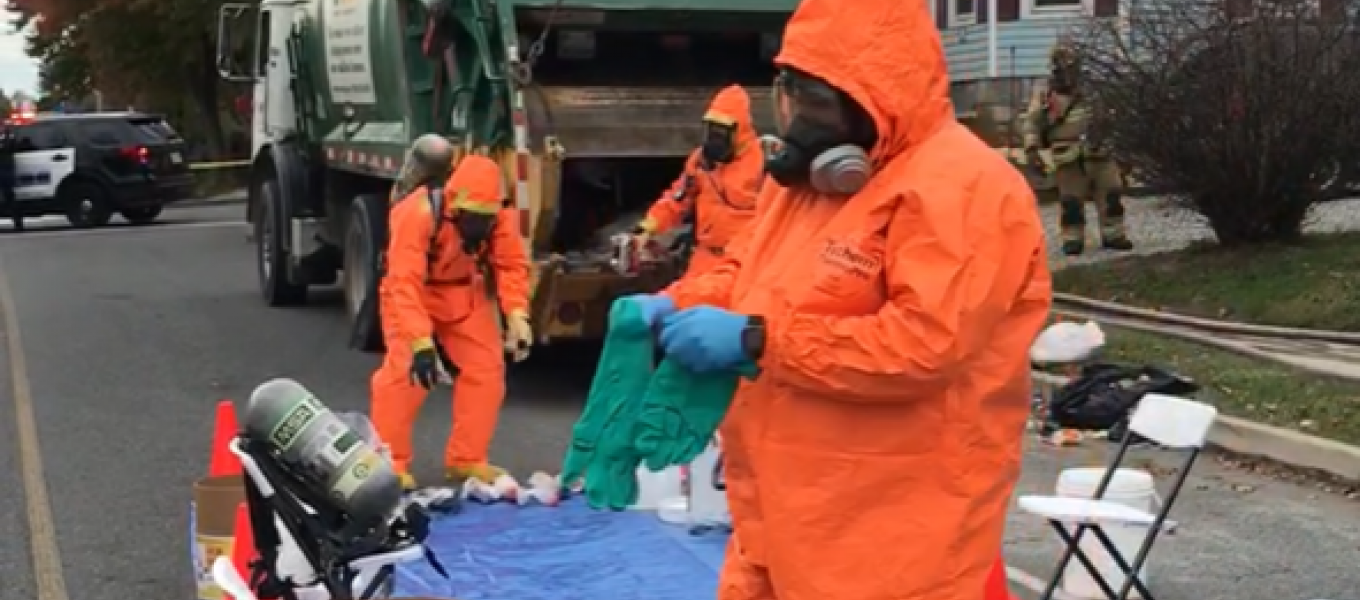 Possible meth lab found in Hagerstown Maryland